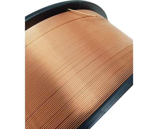 Проволока сварочная омедненная JQ.MG50-6/ER70S-6 1.6 мм, 15 кг GOLDEN BRIDGE 130 – изображение 5