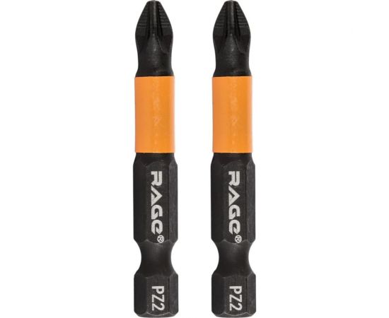 Биты торсионные PZ2, 50 мм, 10 шт, S2 rage by VIRA 554160 – изображение 4