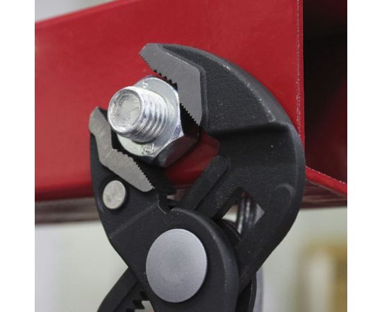 Переставные клещи WIEDERKRAFT c двухкомпонентной рукоятью, 250 мм, рабочий диапазон 0-42 мм WDK-WP250 – изображение 3