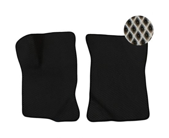 Передние коврики ЕВА TOYOTA CAMRY XV40 2006-2011 черный 2043311152035 