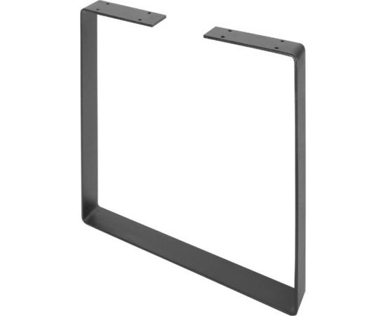 Ножка для журнального стола ООО ""СВОЙ МАСТЕР"" ""Скоба"" 400, черный, арт. 01.0076 