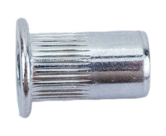 Гайка заклепка с насечкой Мир крепежа стандартный борт, М5 (0,5-3), 100 шт. УТ000012165 