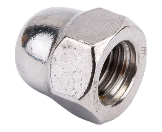 Колпачковая гайка КРЕП-КОМП нержавейка, DIN 1587, А2, М12 100 шт. гкн12 – изображение 4