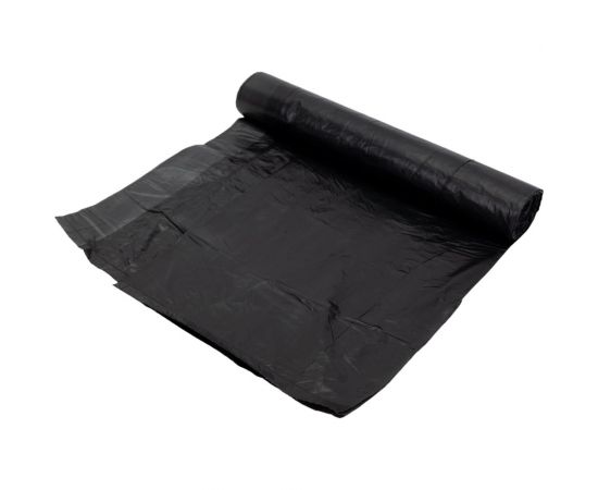 Мешки для мусора 30 л, 15 шт, с тесьмой для затягивания, черные, ролик Золушка 9312 – изображение 2