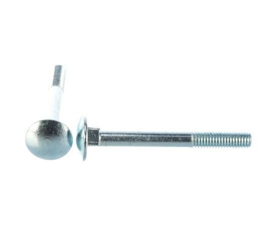 Мебельный болт Element DIN 603 8x70 белый цинк 15 шт 102790 – изображение 2