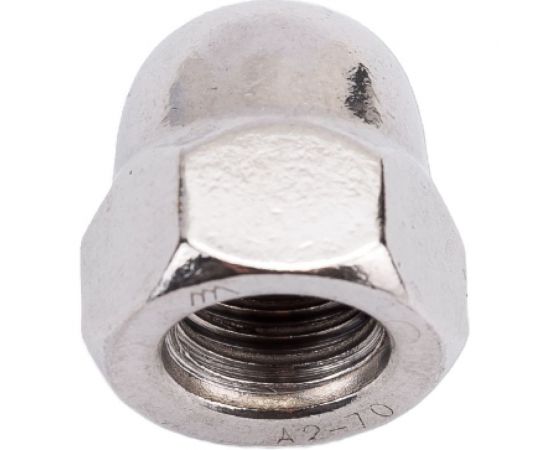 Колпачковая гайка КРЕП-КОМП нержавейка, DIN 1587, А2, М12 100 шт. гкн12 – изображение 3