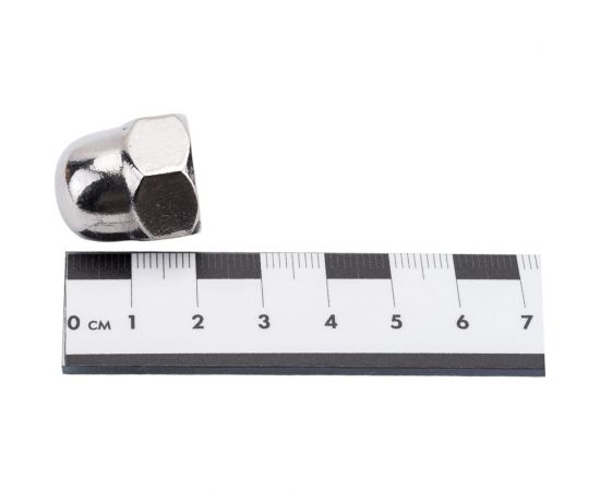 Колпачковая гайка КРЕП-КОМП нержавейка, DIN 1587, А2, М12 100 шт. гкн12 – изображение 2