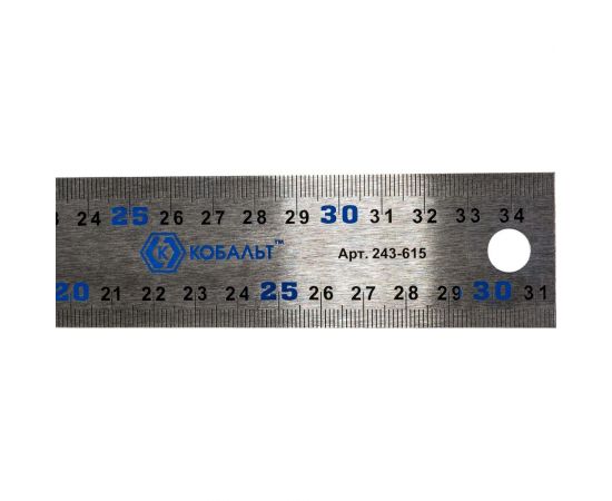 Столярный угольник 350мм, нерж.сталь, алюминиевое основание КОБАЛЬТ 243-615 – изображение 5