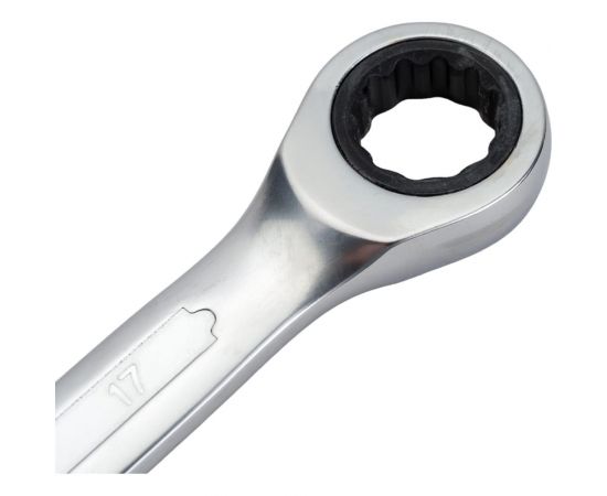 Набор ключей AIRLINE комбинированных трещоточных 10 предм. 8,10,12,13,14,15,17,19,22,24мм пласт.держат. AT-10-51 – изображение 5