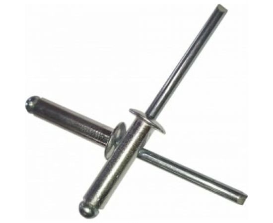 Вытяжная заклепка Bohrer 5,0x14 нерж. сталь А2, 500 шт. DIN7337-А2-5,0/14-500 