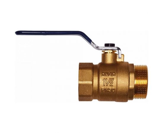 Шаровой кран RM -L ВР-НР 1 1/2 муфтовый ручка Ду40 Ру30 11Б27п1 L-112FML 