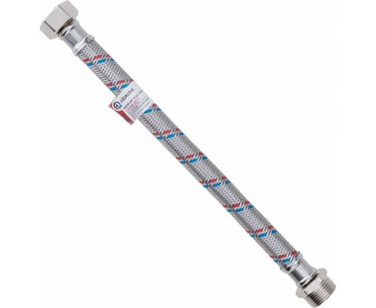 Подводка гибкая для воды Гигант (гайка-штуцер 3/4; 40 см) AQUALINE 4955 – изображение 2