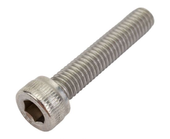 Винт с внутренним шестигранником КРЕП-КОМП нержавейка, DIN 912, А2, 6х30 20 шт. вшн630мф – изображение 4