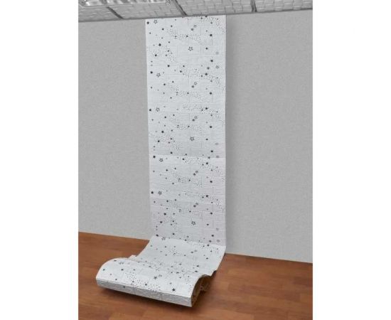 Мягкая самоклеящаяся 3D панель LAKO Звездное небо (белый кирпич; 70x600 см) LKD-87-04-110 – изображение 2