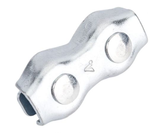 Канатный зажим КРЕП-КОМП двойной Duplex 4мм 5шт зд4мф – изображение 3