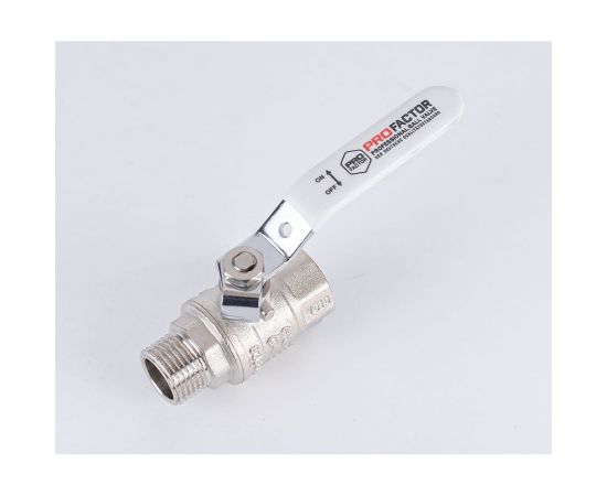Шаровой кран PROFACTOR PF STANDARD ручка рычаг в/н 1/2 PF FBV 315 – изображение 7