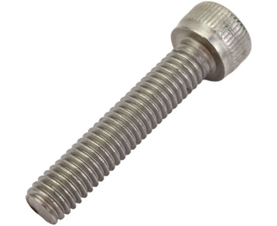 Винт с внутренним шестигранником КРЕП-КОМП нержавейка, DIN 912, А2, 6х30 20 шт. вшн630мф – изображение 3