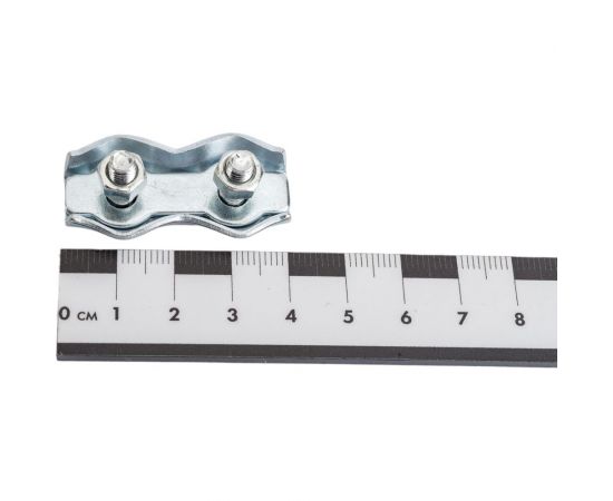 Канатный зажим КРЕП-КОМП двойной Duplex 4мм 5шт зд4мф – изображение 5