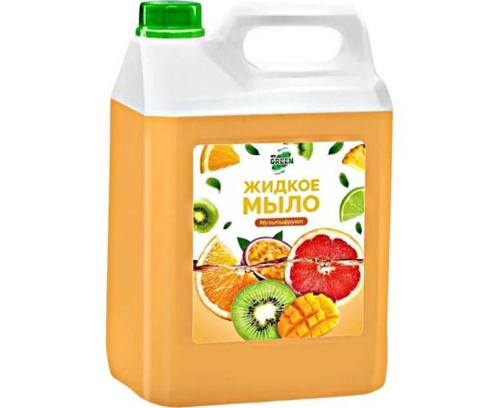 Увлажняющее жидкое мыло MR.GREEN Мультифрукт, 5 л ПНД 72909 