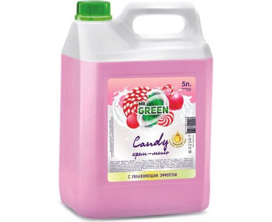 Увлажняющее крем-мыло MR.GREEN Candy 5 л ПНД 41997 