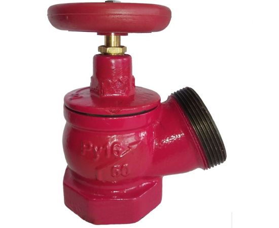 Пожарный клапан Апогей КПЧ 50-1 чугунный, 125 град., муфта-цапка, ВР/НР 110021 