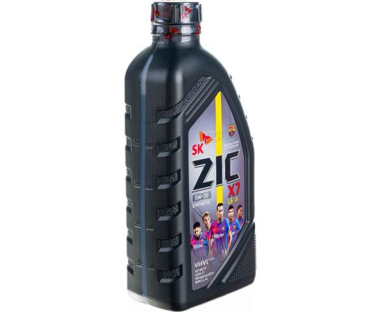 Масло (синтетическое; X7 LS; 5w30; SN/CF; 1 л; С3) для легковых авто ZIC 132619 – изображение 5