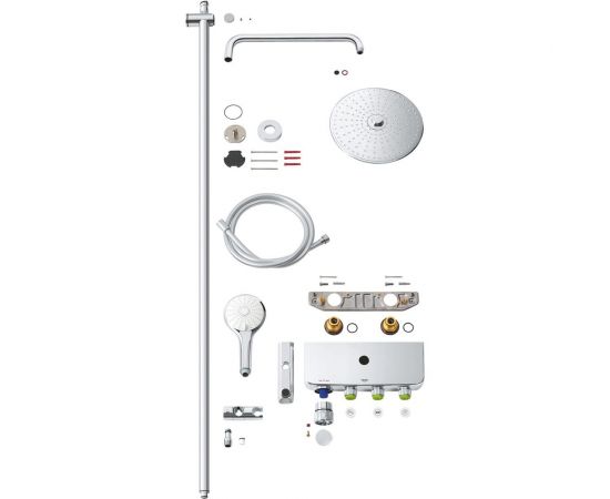 Душевая система с термостатом для ванны GROHE Euphoria SmartControl 260 MONO 26510000 – изображение 7