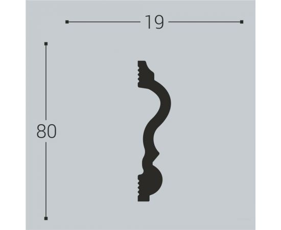 Наличник Bello deco XPS Н 9 80x19 мм 00-00106251 – изображение 3