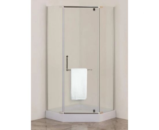 Душевой уголок Agger пятиугольный с поддоном 90х90х210 A03-090MCR – изображение 2