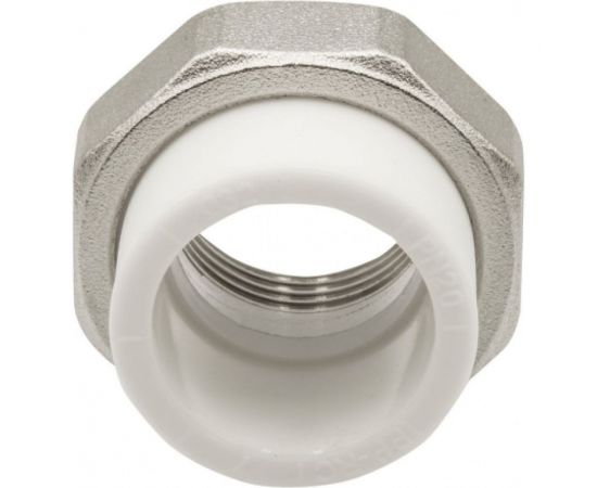 Комбинированная муфта VRT разъемная, внутренняя, 32х1"", EVER plast, белый 515102 – изображение 3