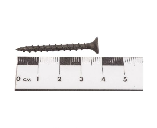 Саморез КРЕП-КОМП черный, по дереву, 3,5х41, 50 шт. чд41мф – изображение 2