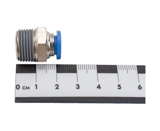 Фитинг цанговый прямой с наружной резьбой 3/8M для трубки диаметром 8 мм SHPI PC 08-R03 – изображение 3