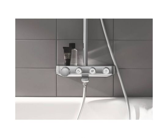 Душевая система с термостатом для ванны GROHE Euphoria SmartControl 260 MONO 26510000 – изображение 3