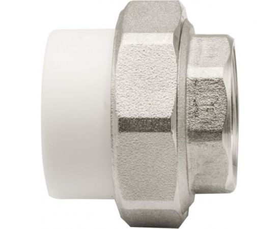 Комбинированная муфта VRT разъемная, внутренняя, 32х1"", EVER plast, белый 515102 – изображение 8