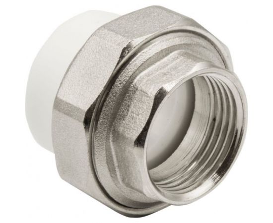 Комбинированная муфта VRT разъемная, внутренняя, 32х1"", EVER plast, белый 515102 – изображение 7