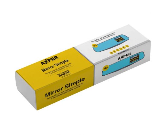 Видеорегистратор-зеркало AXPER Mirror Simple AXMS – изображение 3