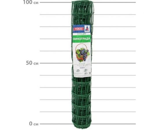 Сетка для винограда ПРОТЭКТ 95х90, 10 м, хаки Ф-90/1/10 х 
