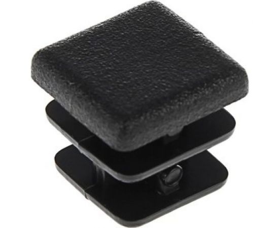 Внутренняя заглушка для трубы Tech-Krep 20x20 мм, черный пластик, 4 шт. пакет 150030 