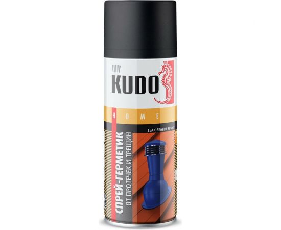 Герметизирующий спрей KUDO черный 520 мл KU-H302 