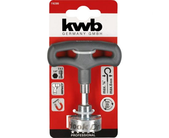 Насадка для завинчивания крючков KWB 116300 – изображение 4