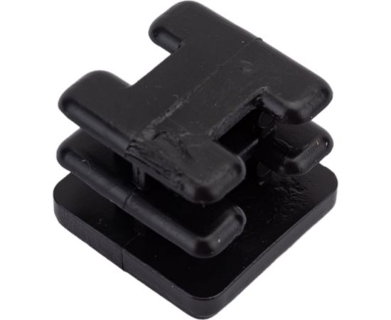 Внутренняя заглушка для трубы Tech-Krep 20x20 мм, черный пластик, 4 шт. пакет 150030 – изображение 4