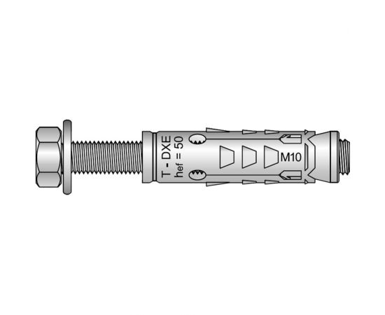 Анкер с болтом Tecfi 88 DX ZN М6/5 4 шт 147592 – изображение 4