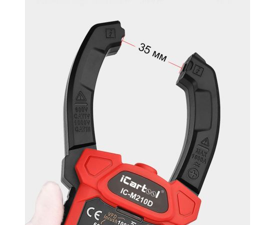 Токовые клещи iCarTool IC-M210D – изображение 5