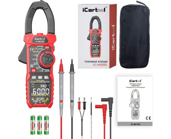 Токовые клещи iCarTool IC-M210D – изображение 4