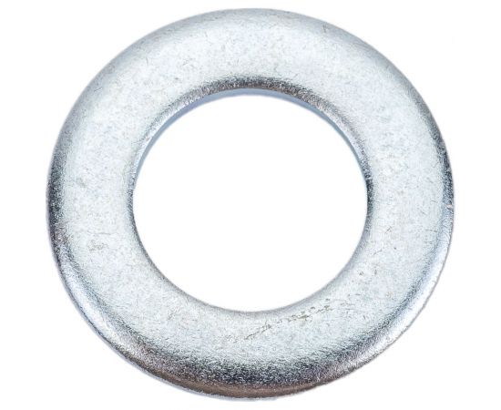 Плоская шайба крепежная техника DIN 125, М16 цинк, пакет 100 шт. 493014 БК 