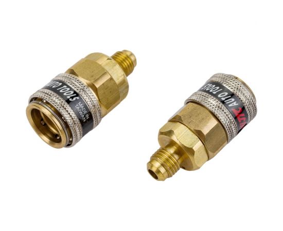 Набор адаптеров быстросъемных к заправочной станции R-134a 2 предмета JTC-1137 