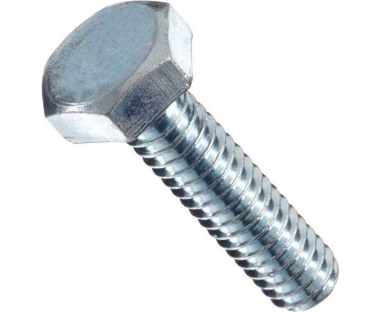 Болт с полной резьбой МЕТАЛЛСЕРВИС m8x30, din 933, цинк, 1 кг, пакет мс 1245605 