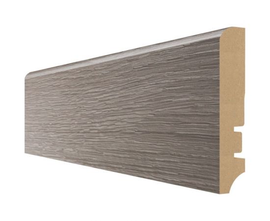 Плинтус Aktuell Design (16x81x2400 мм; МДФ; Дуб европейский серый) Hannahholz AD 81402.08 