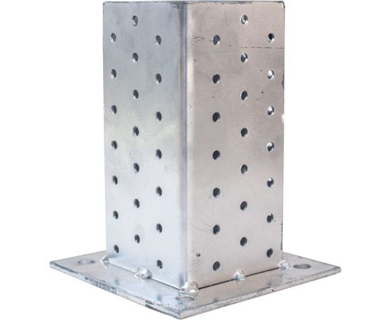 Держатель столба 100х150 мм площадка 150х150х4 мм КРЕПКО-НАКРЕПКО 00080 