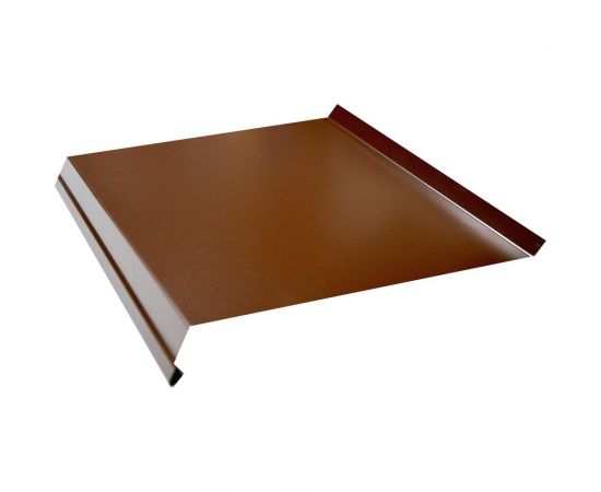 Отлив ТАВРОС 0.4х200х2000 мм, полиэстер, глянец, RAL 8017 шоколадно-коричневый 3000750 